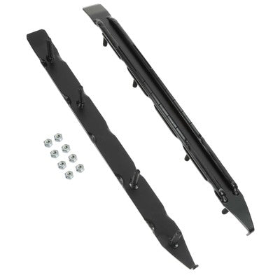 Solid Spare Bottom Line 6" DUAL Runner Carbides for Arctic Cat most 1996-2008 w/Plastic Skis