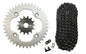 Solid Spare Black 520x96 Drive Chain, 14/40 Sprockets for Suzuki LT-Z400 Quadsport 2009-2014