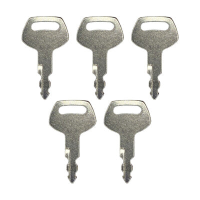 Solid Spare (5) Ignition Key For Case JCB Sumitomo Linkbelt Excavator S450 150979A1 KHR3079