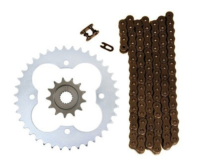 Solid Spare Natural 520x94 O-Ring Chain 14/38 Sprockets for Honda TRX450R Sportrax 2004-2005