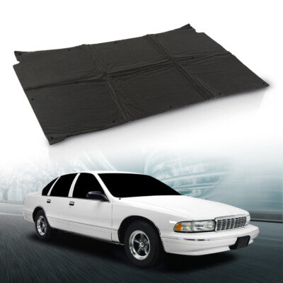 Solid Spare Fit For 1991-1996 Caprice Impala Black Hood Insulation Pad 1/2" Fiberglass