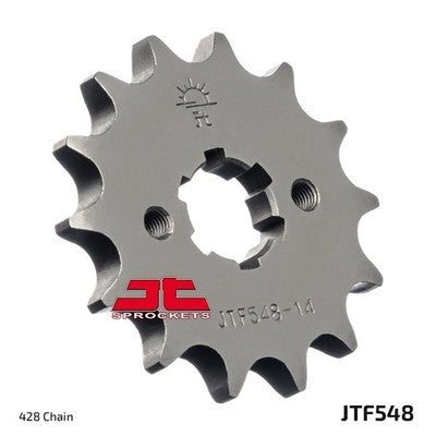 JT Sprockets 14 Tooth Front Sprocket 14T for Yamaha TT-R125 fits 2000-2026