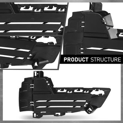 Solid Spare Fit For 2014-2018 BMW X5 F15 Front Bumper Lower Mesh Grille Grill Left Side