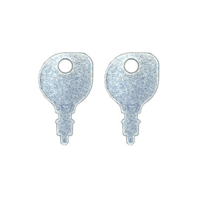 Solid Spare (2) Ignition Key For John Deere MTD Kubota Murray Craftsman Tractor 430 1148