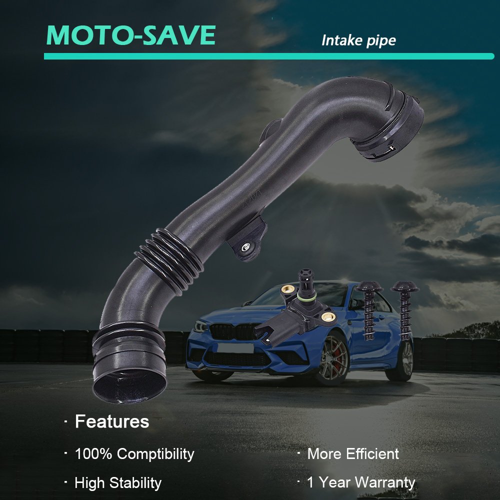 Solid Spare For BMW 335i E92/93 Air Induct Duct Pipe Throttle Intercooler 13717599294