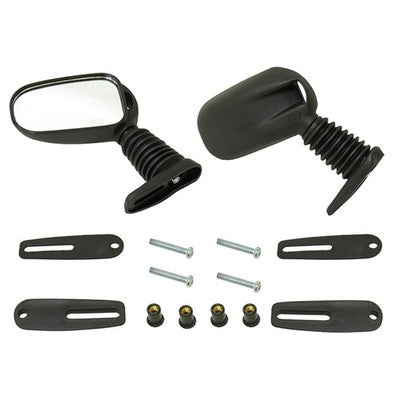 Solid Spare SPI Snowmobile Mirrors Tall Double Pivot Style for Polaris Replaces OEM# 2871675