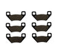 Front Rear Brakes 08 fits Arctic Cat Thundercat 1000 H2 2008
