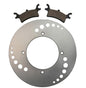 Solid Spare Rear Brake Rotor and Pads for Polaris Sportsman 500 HO EFI - 2003 2004 2005 2006
