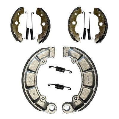 Solid Spare Front & Rear Brake Shoes fits Honda Rubicon 500 4x4 TRX500FA 2001 2002 2003 2004