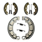 Solid Spare Front & Rear Brake Shoes fits Honda Rubicon 500 4x4 TRX500FA 2001 2002 2003 2004