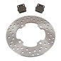 Solid Spare Rear Disc Brake Rotor & Severe Duty Pads for Honda TRX400EX & TRX400X Sportrax