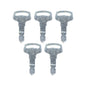 (5) Ignition Key For Kubota B Series Case NH Tractor Generator 63700 15248-63700