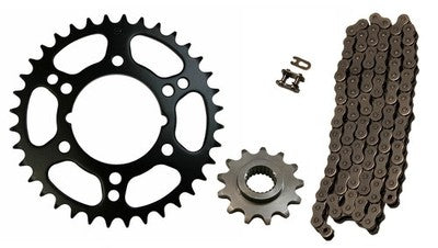 Solid Spare 520x76 O-Ring Chain & 13/36 Sprockets for Polaris Scrambler 500 4x4 1998-2012