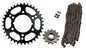 Solid Spare 520x76 O-Ring Chain & 13/36 Sprockets for Polaris Scrambler 500 4x4 1998-2012