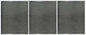 Solid Spare (3) Replacement Filters for Broan Range Hood S99010299 11-7/8 x 14-11/32 x 3/8"