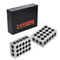 Solid Spare 1 Matched Pair 2-4-6 Blocks 23 Holes .0002" Machinist Precision 246 Jig