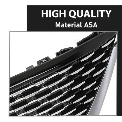 Solid Spare Fit For 2020-2023 Cadillac CT5 Front Bumper Upper Grille w/ Chrome Trim 84613162