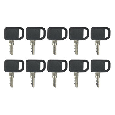 Solid Spare (10) Ignition Key For John Deere Mower Tractor Gator AM131841 M73153 AM102439
