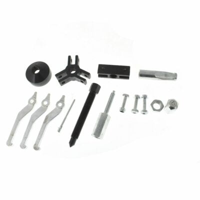 Solid Spare 17Pc Slide Hammer Dent Puller Tool Kit include Wrench Adapter Axle Bearing Hub