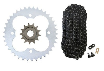 Solid Spare Black 520x96 Drive Chain & 13/38 Sprockets for Honda TRX450R TRX450ER 2006-2014