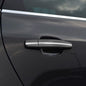 Chrome DOOR HANDLE STRIP Accent Molding Guard DIY 4 Piece Kit w/ 3M Adhesive