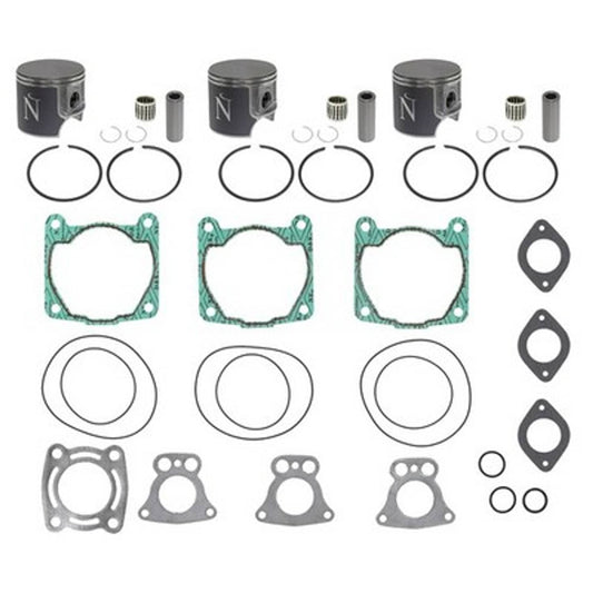 Solid Spare Namura Top End Repair Kit for Polaris Many 1996-1999 1050 PWC Standard Bore 81mm