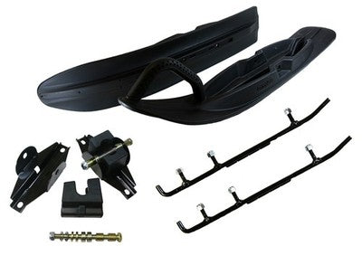 Solid Spare EXO-S All-Terrain Skis, Mount Kit & 4" Carbides fits Ski-Doo ADSA Suspension