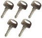 (5) Ignition Keys For JCB, Ditch Witch Heavy Equipment - 701, 45501, 105-1790