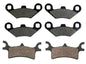 Front & Rear Brake Pads fits Polaris Sportsman 600 4x4 2003 2004 2005