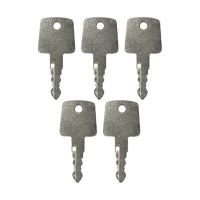 Solid Spare (5) Ignition Key For Sakai Roller Compactor Loader Equipment 974 2820-00003-0