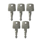(5) Ignition Key For Sakai Roller Compactor Loader Equipment 974 2820-00003-0