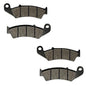 Front Semi-Metallic Brake Pads fits Honda TRX250R Fourtrax 1986 1987 1988 1989