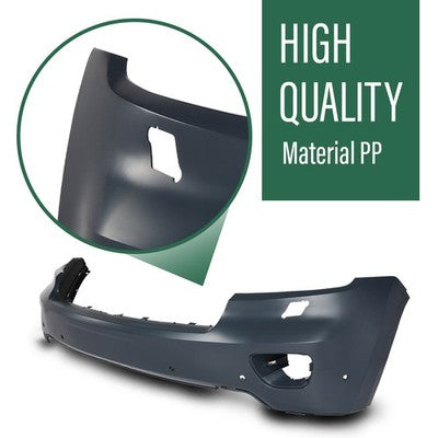 Solid Spare Front Upper Bumper Cover Fit For 2011 2012 2013 Jeep Grand Cherokee Replacement