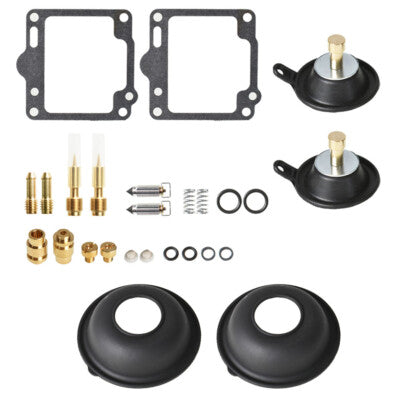 Solid Spare For 1988-1997 Yamaha XV750 Virago XV 750 Carburetor repair kit diaphragm Vacuum