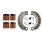 Solid Spare Front Brake Pads & Rear Brake Shoes for Yamaha Wolverine 350 2006 2007 2008 2009