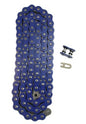 Solid Spare Blue 530x100 O-Ring Drive Chain Motorcycle 530 Pitch 100 Links 8200# Tensile