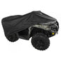 Solid Spare Raider GT Series ATV Cover - Black Large - Measures Approximately 75"x45"x35"