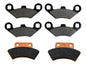 Front & Rear Brake Pads fits Polaris Magnum 425 2x4 4x4 6x6 1995 1996 1997 1998
