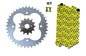 Solid Spare Yellow 520x86 Drive Chain & 13/38 Sprockets for Honda TRX300EX, TRX300X Sportrax