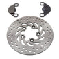 Solid Spare Rear Brake Rotor & Semi-Metallic Pads for Polaris RZR 170 fits 2009-2016 models