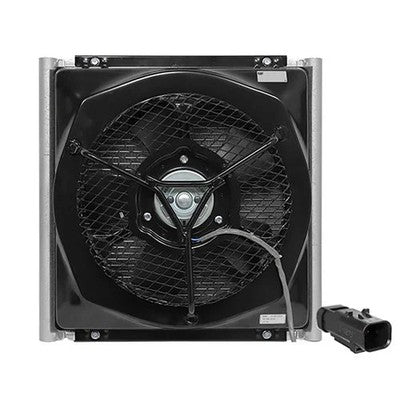 Solid Spare Condenser with Fan Assembly fits Caterpillar 324EL 336E 336EL 349EL 363-9589