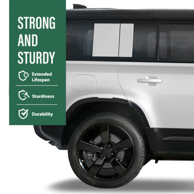 Solid Spare Rear Wheel Front Arch Molding Right Fit For 2020-2023 Land Rover Defender 90 110