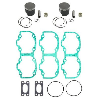 Solid Spare SPI .020 Over Bore Top End Repair Kit for Ski-Doo 550 Fan 2003-2020 76.5mm