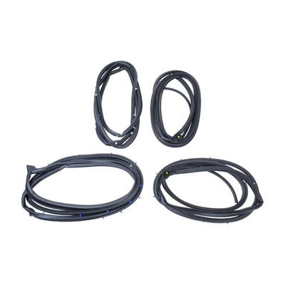 4PCS Door Weatherstrip Silence Opening Gasket For Honda Civic 2006-2011