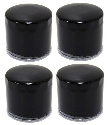 Solid Spare Factory Spec brand Oil Filters- 4 Pack for Suzuki Motorcycle Street Bike