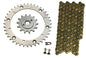 Solid Spare Gold 520x94 O-Ring Drive Chain & 14/40 Sprockets for Yamaha Blaster 200
