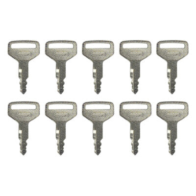 Solid Spare (10) Ignition Key For Kubota L & M Series RTV1100 Tractors S8077 36919-75190