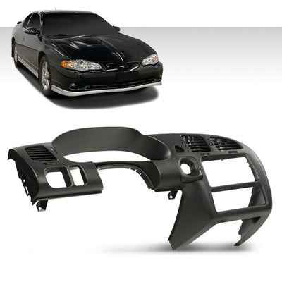 Solid Spare Instrument Cluster Radio Dash A/C Vent Bezel Fit For 2000-2005 Monte Carlo SS