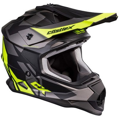 Solid Spare Youth Small Castle X MX Helmet DOT MODE FLOW ATV UTV SxS Off Road Dirt Bike Boys
