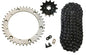 Solid Spare Black 520x92 O-Ring Drive Chain & 13/40 Sprockets for Yamaha Blaster 200